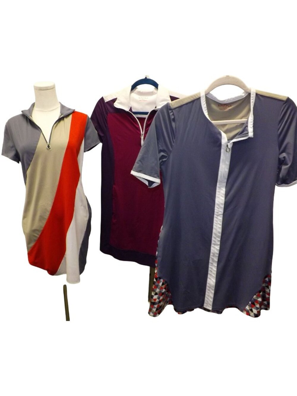 Kinona Womens Golf Tennis Pickleball Dresses Lot Of 3 XS Performance Fabric